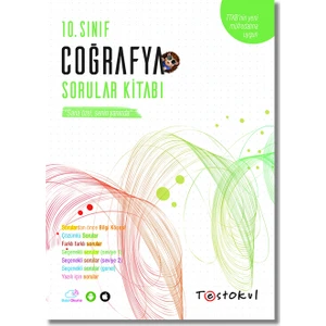 Test Okul Yayınları 10. Sınıf Coğrafya Sorular Kitabı