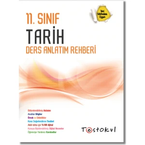 Test Okul Yayınları 11. Sınıf Tarih Ders Anlatım Rehberi