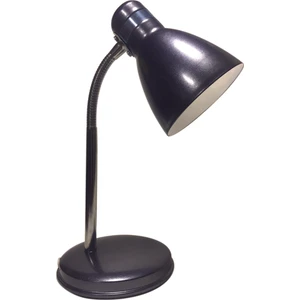 Modern Krom Spiralli Masa Lambası Siyah