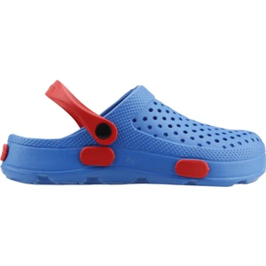 Eva 9624  Hastane  Kadın Sandalet Terlik Lacivert-Kırmızı