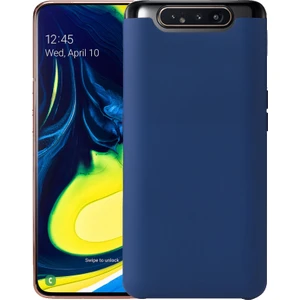 DVR Samsung Galaxy A80 Kılıf Premier + Nano Cam Ekran Koruyucu Lacivert