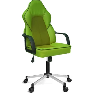 Lidya Yönetici ve Oyuncu Koltuğu Plastik Kol ve Krom Ayak Yeşil