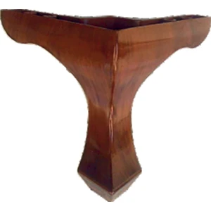 Hemenbak 14 cm Lükens Ayak Ceviz 10'lu