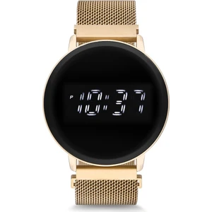 UH1SP220101 Mıknatıslı Hasır Kordon Dijital Unisex Saat