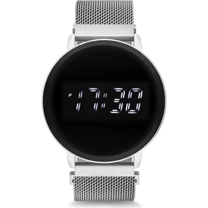UH1SP220102 Mıknatıslı Hasır Kordon Dijital Unisex Saat
