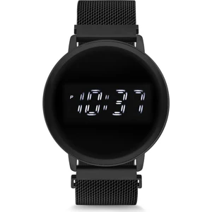 UH1SP220103 Mıknatıslı Hasır Kordon Dijital Unisex Saat