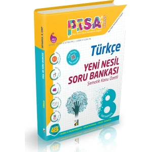 Damla Yayınevi Pisa Yeni Nesil Türkçe Soru Bankası 8. Sınıf