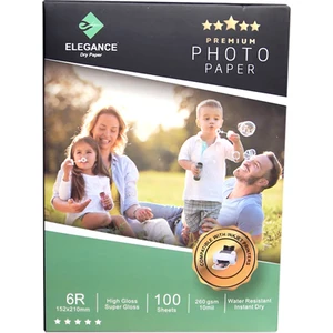 15X21CM 260GR Premium Photo Inkjet Kağıt – Gloss (Parlak)