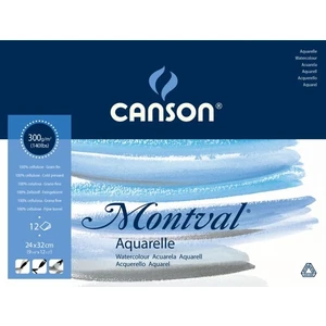 Montval Suluboya Defteri Blok 300 Gr. 24X32 Cm. 12 Safya