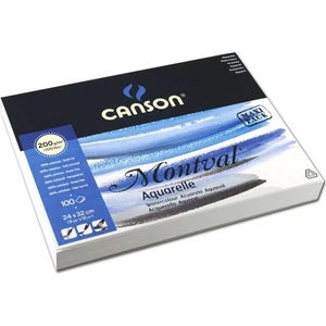 Montval Maxi Pack Suluboya Defteri Blok 200 Gr. 100 Sayfa 24X32 Cm.