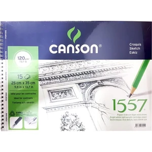 1557 Resim ve Çizim Defteri 120 Gr. 25X35 Cm. 15 Sayfa