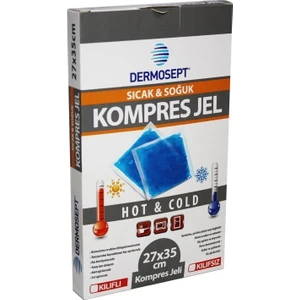 Dermosept  Sıcak Soğuk Termo Jel Kompres Buz Jel Termojel 27 x 35 cm Büyük Boy