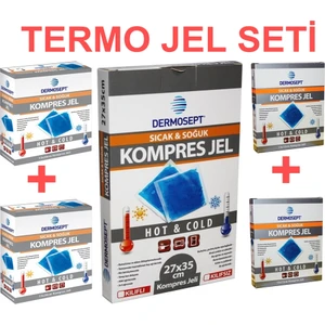 Dermosept Sıcak Soğuk Termo Jel Kompres Buz Jel Termojel Seti