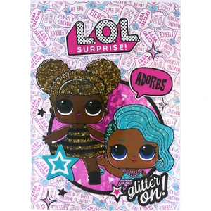 Keskin Color L.O.L. A5 40 Yaprak Çizgili Hologram Kaplamalı Defter
