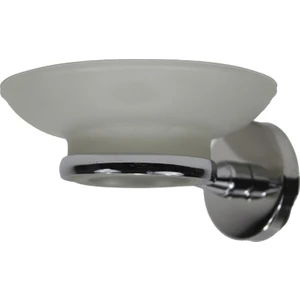 Krom Cam Katı Sabunluk