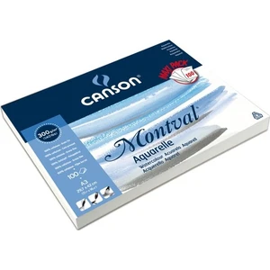 Montval Maxi Pack Suluboya Defteri Blok 300 Gr. 100 Sayfa 29,7X42 Cm. (A3)