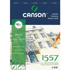 1557 Dessin Resim ve Çizim Blok 180 Gr. Spiralli A4 20 Sayfa