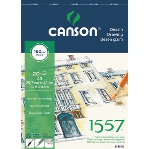 1557 Dessin Resim ve Çizim Blok 180 Gr. Spiralli A3 20 Sayfa
