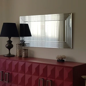 Neostill -Dekoratif Duvar Salon Ayna 130X65  A305-Y