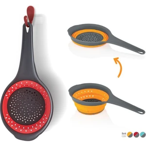Karbonplast Akordiyon Saplı Süzgeç - Stalked Accordion Strainer
