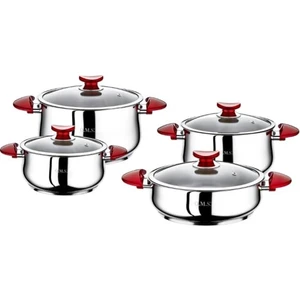 Oms 8 Parça Yummy Set 1036 Kırmızı