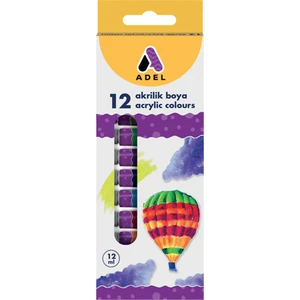 12 ml Tüp Akrilik Boya 12'li