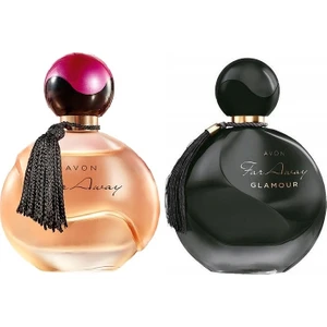 Far Away Bayan Parfüm 50 Ml+Avon Far Away Glamour 2 Li Set