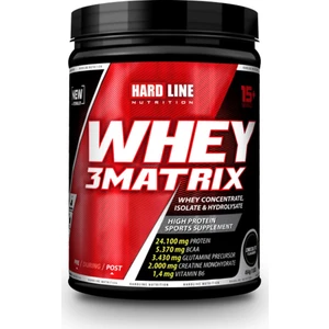 Hardline Nutrition Whey 3 Matrix Protein Tozu Çilekli 454 Gr