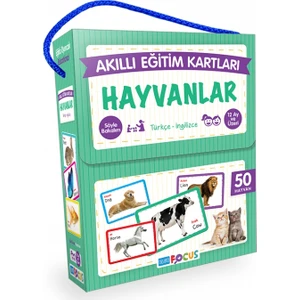Blue Focus Akıllı Eğitim Kartları Hayvanlar