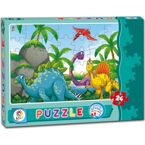 Dinazor 24 Parça Çocuk Puzzle