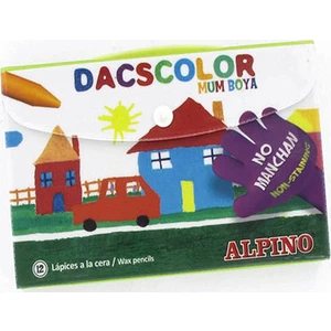 Dacscolor Mum Boya 12 Renk Plastik Çantalı