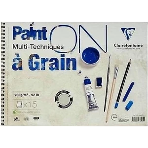 Paint'on Çok Amaçlı Eskiz Çizim Defteri Blok 35X50 cm Resim Defteri 200 Gr. 15 Yaprak