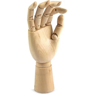 Ahşap Model Mankeni Sağ El Erkek 30 Cm.