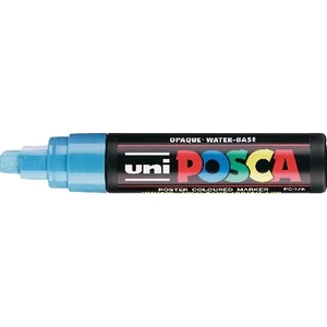 Posca PC-17K Boyama Markörü 15 mm Kesik Uç Açık Mavi