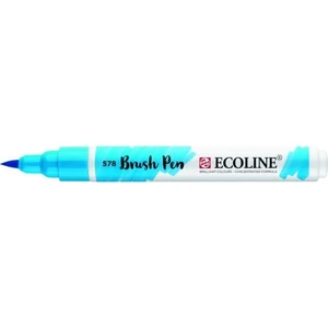 Ecoline Brush Pen Fırça Uçlu Kalem 578 Sky Blue Cyan