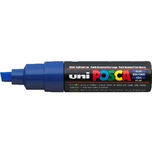 Posca Pc-8k Boyama Markörü 8 mm Kesik Uç Mavi