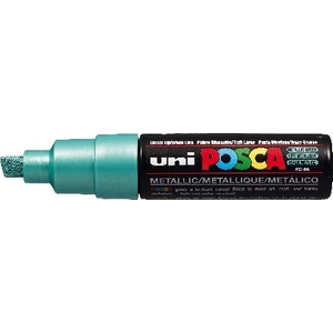 Posca Pc-8k Boyama Markörü 8 mm Kesik Uç Metalik Yeşil
