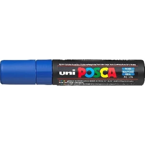 Posca PC-17K Boyama Markörü 15 mm Kesik Uç Mavi