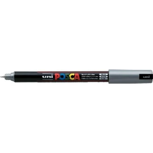 Posca Pc-1mr Boyama Markörü 0.7 mm Metalik Gümüş