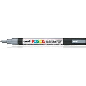Posca Pc-3m Boyama Markörü 0.9-1.3 mm Metalik Gümüş