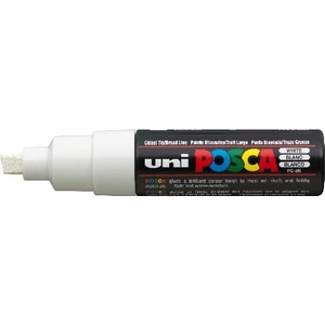 Posca Pc-8k Boyama Markörü 8 mm Kesik Uç Beyaz