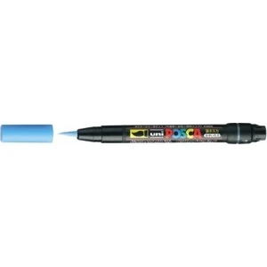Posca PCF-350 Boyama Markörü 1-10 mm Fırça Uç Açık Mavi
