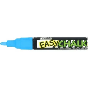 Easy Chalk Marker Sıvı Tebeşir Kalemi Fosforlu Mavi