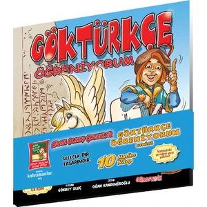 Adam Olmuş Çocuklar Göktürkçe Öğreniyorum Serisi (10 Kitap)