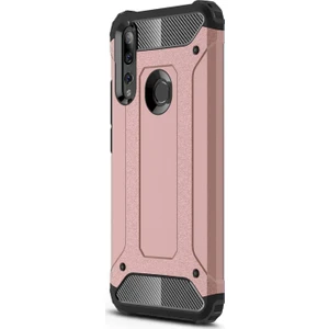 Huawei Y9 Prime 2019 Kılıf Rugged Armor Rose Gold