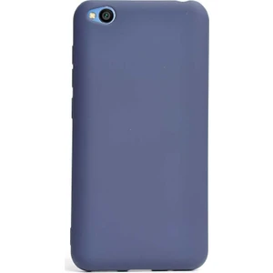 Xiaomi Redmi Go Kılıf Premier Silikon Esnek Koruma + Nano Glass Lacivert
