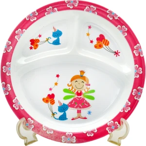 Prenses Melamin Bebek Veletto Mama Tabağı 5li Set