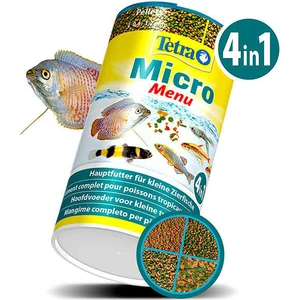Micro Menü 4in1 (Crisps-Pellets-Sticks-Granules) Yem 65 Gr/100 Ml