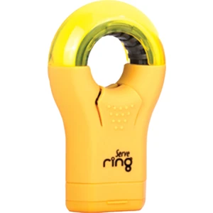 Ring Silgili Kalemtraş Pastel Sarı