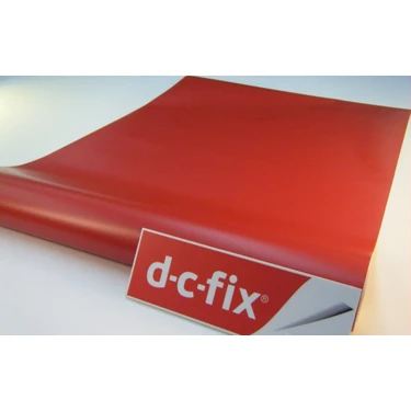 D-c-fix 346-0637 Kendinden Yapışkanlı Mat Kırmızı